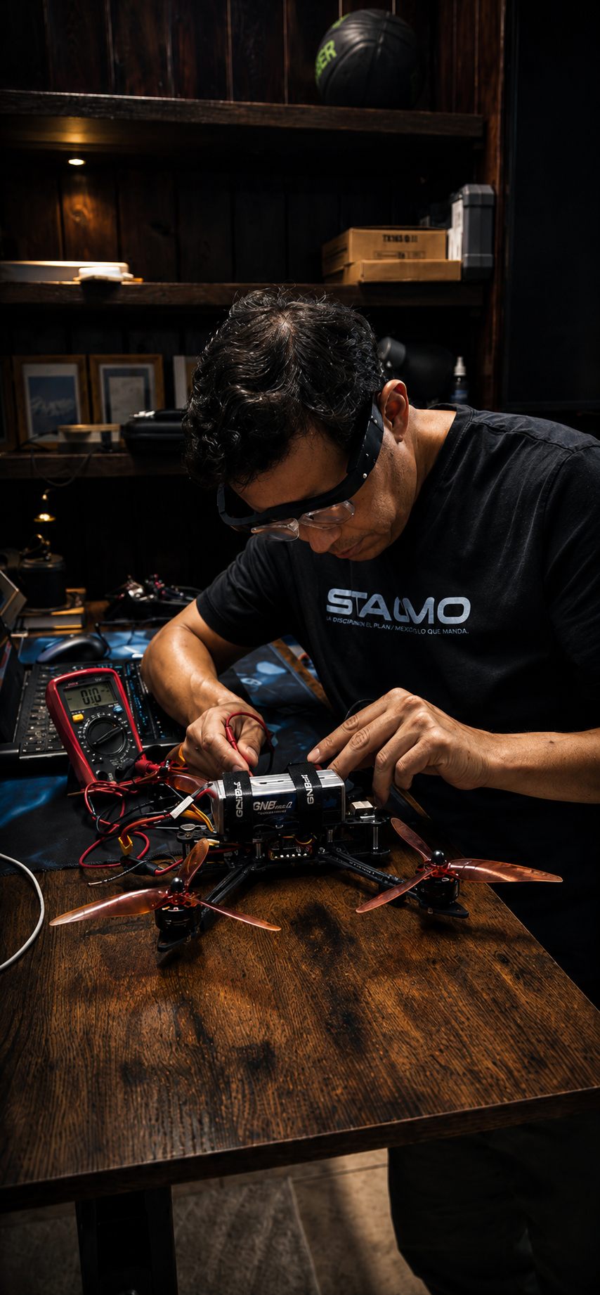 UAV en entorno de investigación, diseño e integración